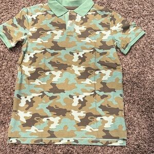 Camouflage Boys Polo Shirt